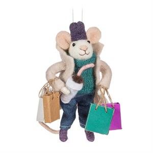 Ornament - Shopping Mouse