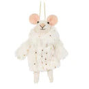 Fancy Winter Coat Mouse Ornament