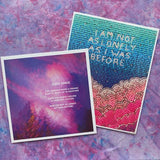 Deep Space Poetry Print