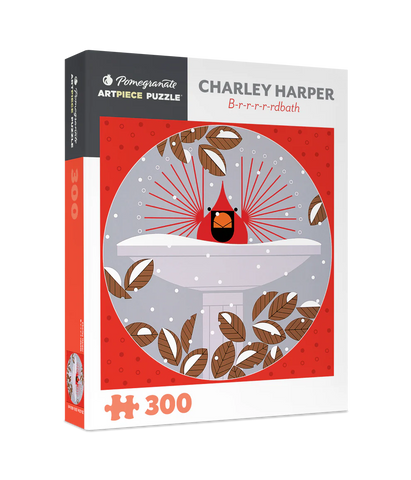 Puzzle - Charley Harper: B-r-r-r-r-rdbath - 300 Pieces