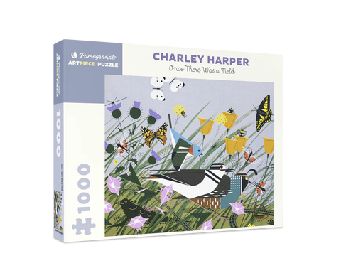 Puzzle - Charley Harper: Once There Was a Field - 1000 Pieces