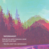 Impermanent Poetry Print