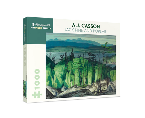 Puzzle - A.J. Casson: Jack Pine and Poplar - 1000 Pieces