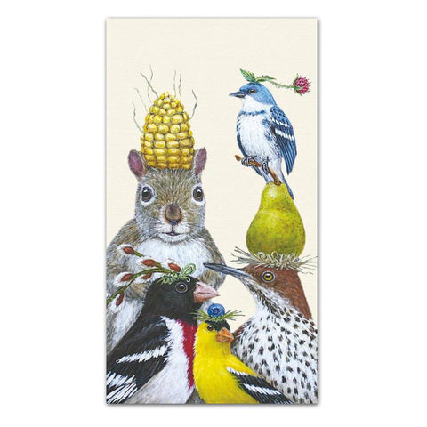 Party Under the Feeder - Guest Napkin