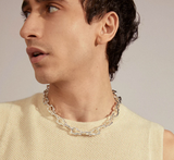 Necklace - LIVE Keyhole Chain, Silver