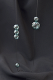 Bubbles Necklace (Glass Aqua)