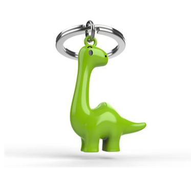 Keyring - Green Dinosaur