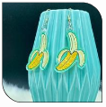 Earrings - Banana