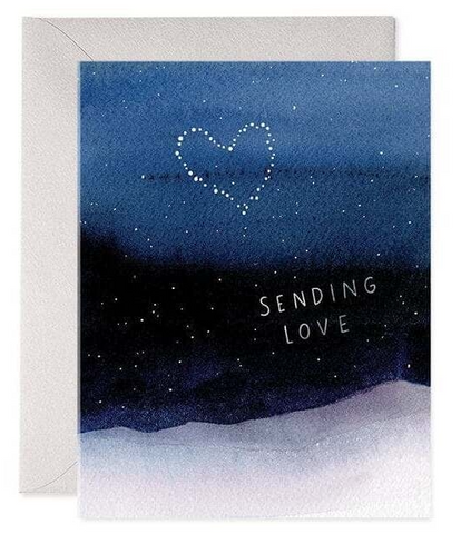 Card - Night Sky Sending Love