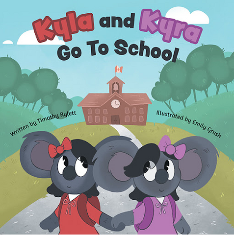 Kyla and Kyra Go To School