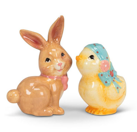 Bunny and Chick Salt & Pepper