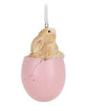 Rabbit in Egg Ornament