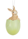 Rabbit in Egg Ornament