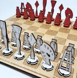 Artist Chess Board Set
