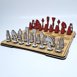 Artist Chess Board Set