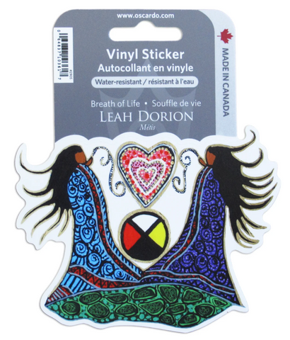 Leah Dorion Breath of Life - Vinyl Sticker