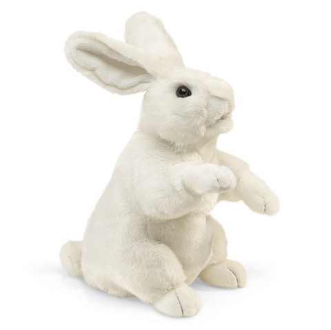 Standing White Rabbit