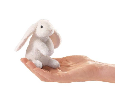 Mini Lop Ear Rabbit Finger Puppet