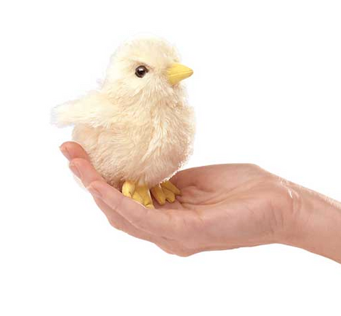 Mini Chick Finger Puppet