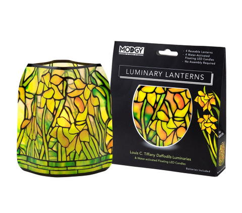 Luminary - Louis C. Tiffany - Daffodils