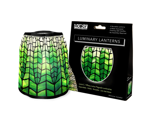 Luminary - Louis C. Tiffany - Lotus Pagoda