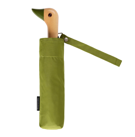 Duckhead Olive Compact Umbrella