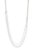 Necklace - BLINK Crystal, Silver