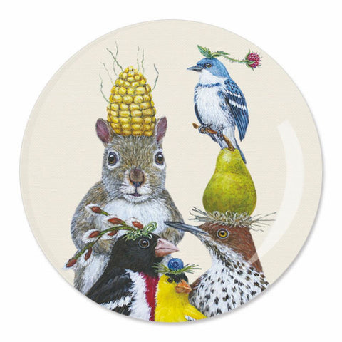 Party Under the Feeder - Appetizer Plate