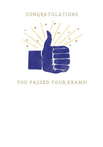 Card - You Passed Your Exams!