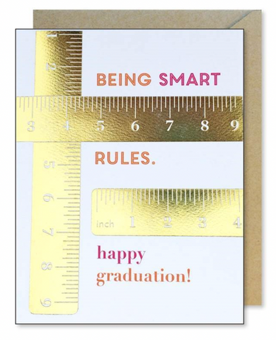 Card - Graduation Rulers