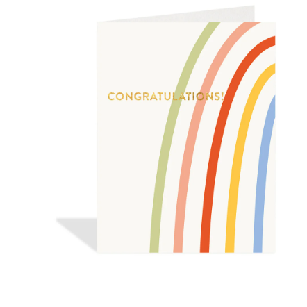 Card - Congratulations Rainbow