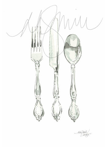 Card - Niki Kingsmill - Cutlery