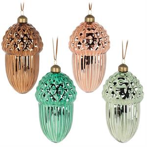 Extra Large Glass Acorn Ornament