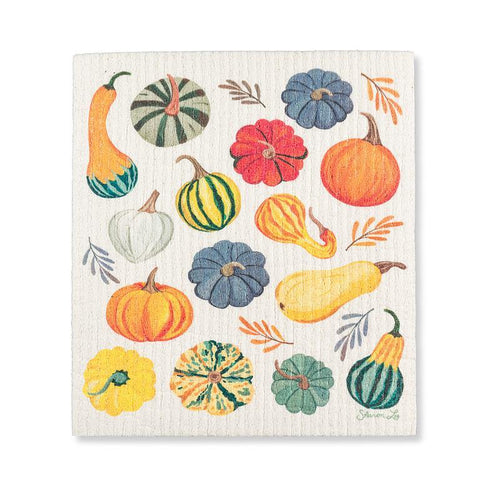 Swedish Dishcloth - Fall Gourds