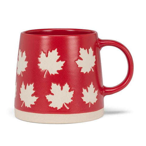 Mug - Wide Base, Maple Leaves