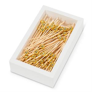 Gold Ball Canape Pick