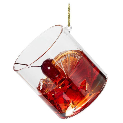 Ornament - Old Fashioned Cocktail with Ice