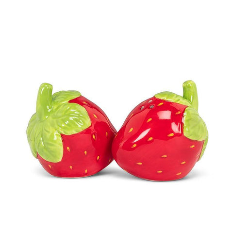 Salt & Pepper Shakers - Strawberries