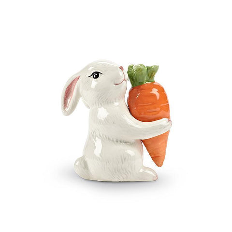 Salt & Pepper Shakers - Bunny with Carrot