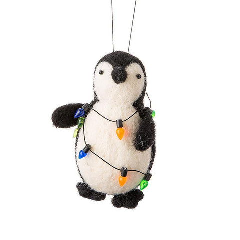 Ornament - Penguin with Lights