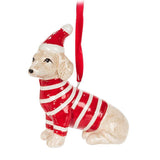 Dog in Sweater Ornament (assorted styles)