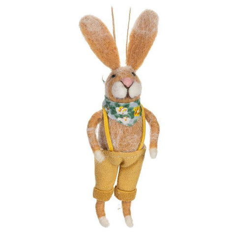 Rabbit in Yellow Overalls