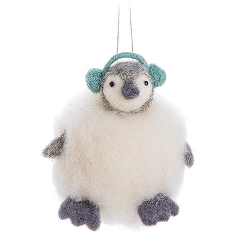 Ornament - Penguin in Snowball