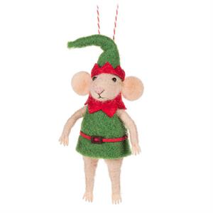 Ornament - Elf Mouse