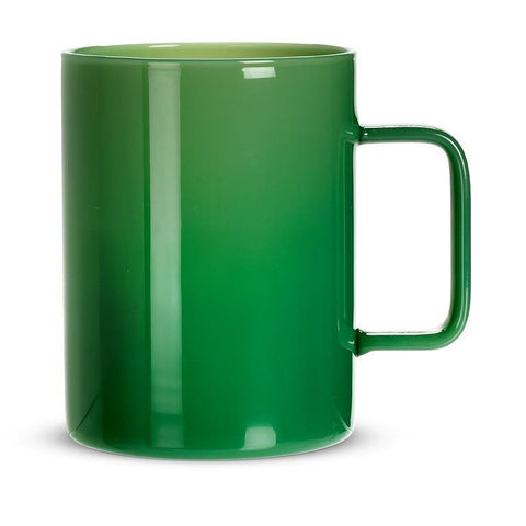 Mug - Jade, Straight Sided Modern Design