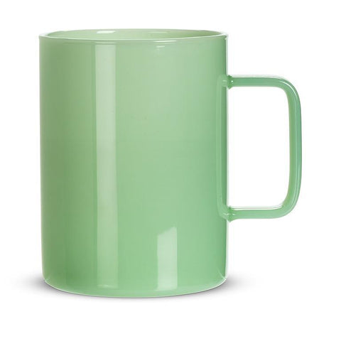 Mug - Mint, Straight Sided Modern Design