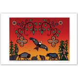 Cody Houle Seven Grandfather Teachings Art Card