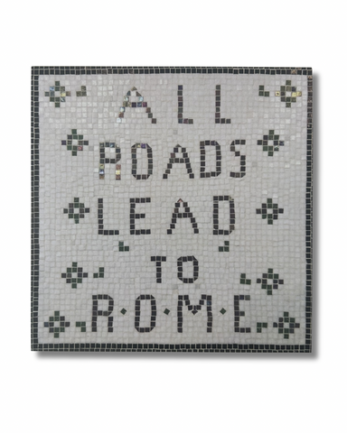 Postcard - Jamelie Hassan, Common Expressions: Rome #1