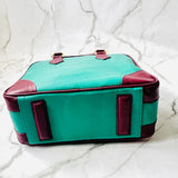 Bowling Bag - Green/Burgundy