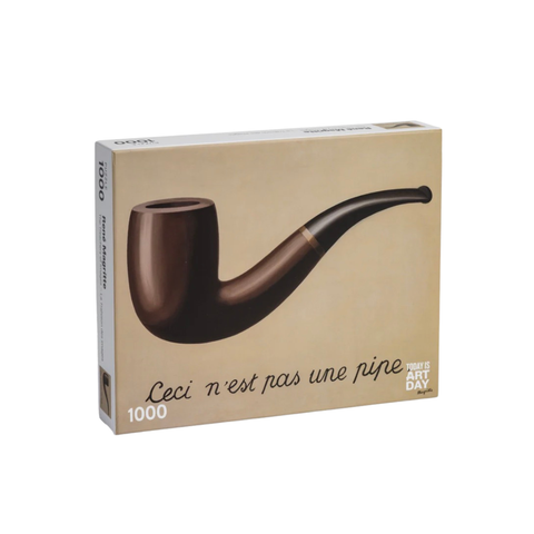 Puzzle - This is Not a Pipe, Rene Magritte